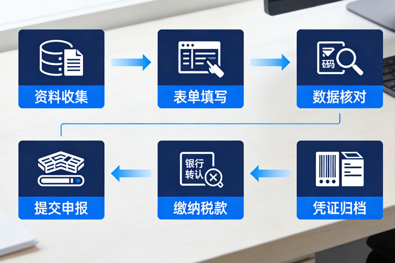 税务申报的工作流程